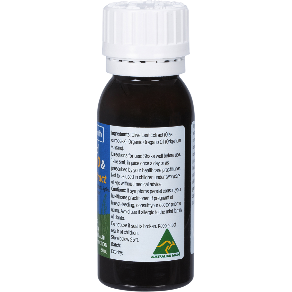 Fortified Defence Wild Oregano Olive Leaf & Peppermint