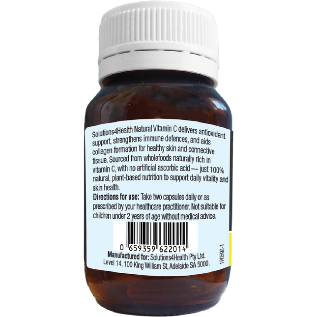 Natural Vitamin C - Left Side View
