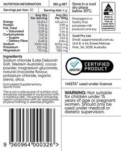 Everyday Hydration Salts Salty Chocolate - Front View