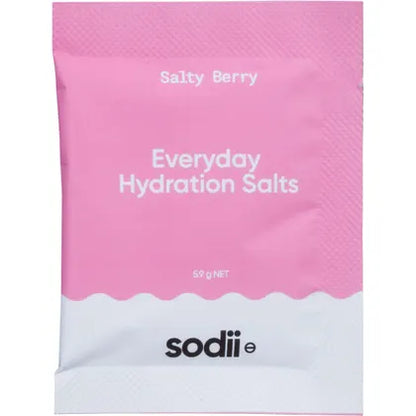 Sodii Everyday Hydration Salts Salty Berry 30pk