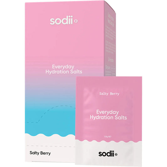 Sodii Everyday Hydration Salts Salty Berry 30pk