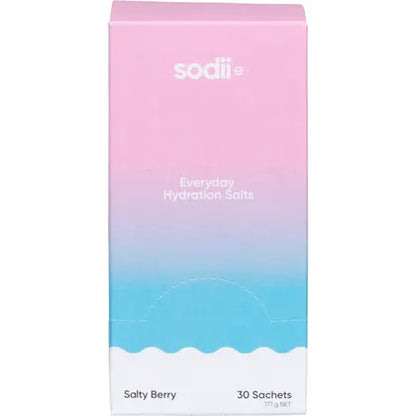 Sodii Everyday Hydration Salts Salty Berry 30pk