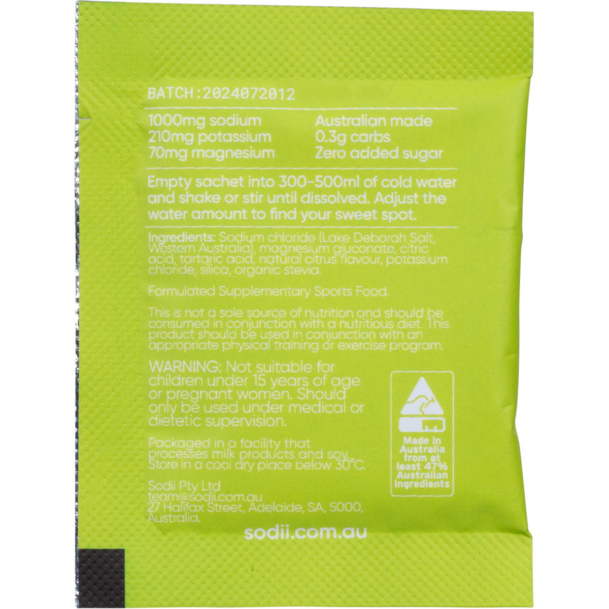 Everyday Hydration Salts Salty Citrus