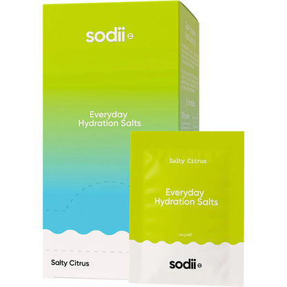 Sodii Everyday Hydration Salts Salty Citrus 30pk