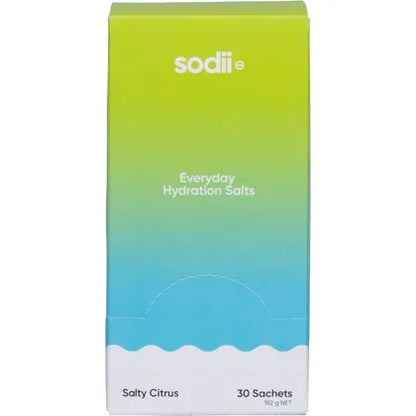 Sodii Everyday Hydration Salts Salty Citrus 30pk