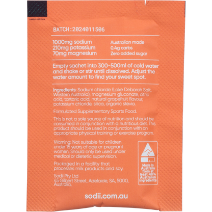 Everyday Hydration Salts Salty Grapefruit