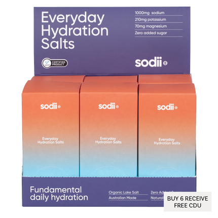 Sodii Everyday Hydration Salts – Salty Grapefruit Electrolytes