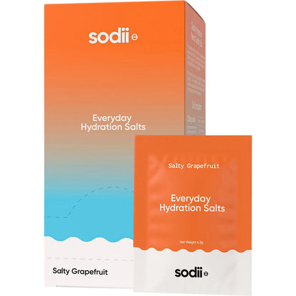Sodii Everyday Hydration Salts Salty Grapefruit 30pk