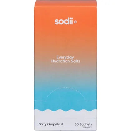 Sodii Everyday Hydration Salts Salty Grapefruit 30pk