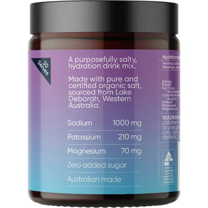 Sodii Everyday Hydration Salts Salty Passionfruit 185g