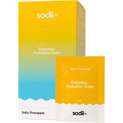 Sodii Everyday Hydration Salts Salty Pineapple 30pk