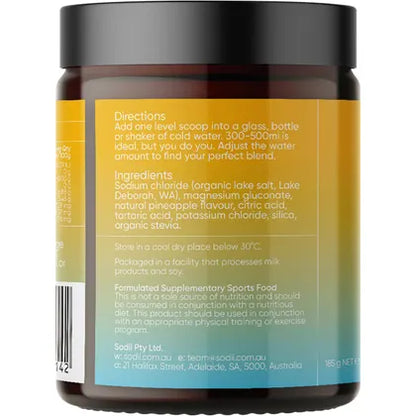 Sodii Everyday Hydration Salts Salty Pineapple 185g