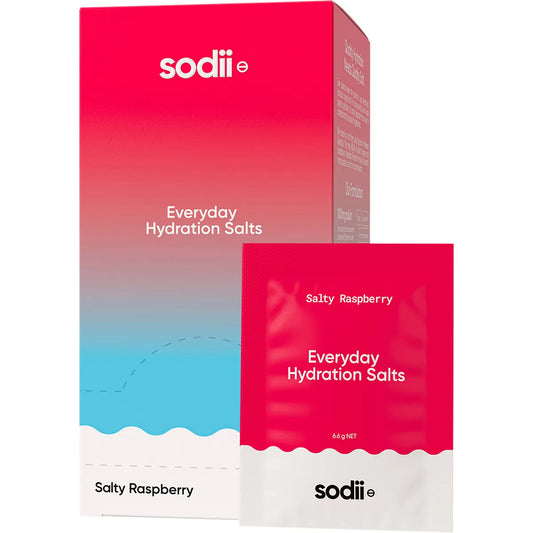 Sodii Everyday Hydration Salts Salty Raspberry 30pk