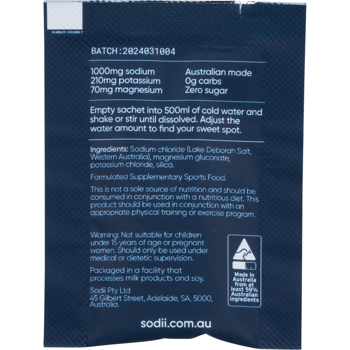 Everyday Hydration Salts Unflavoured