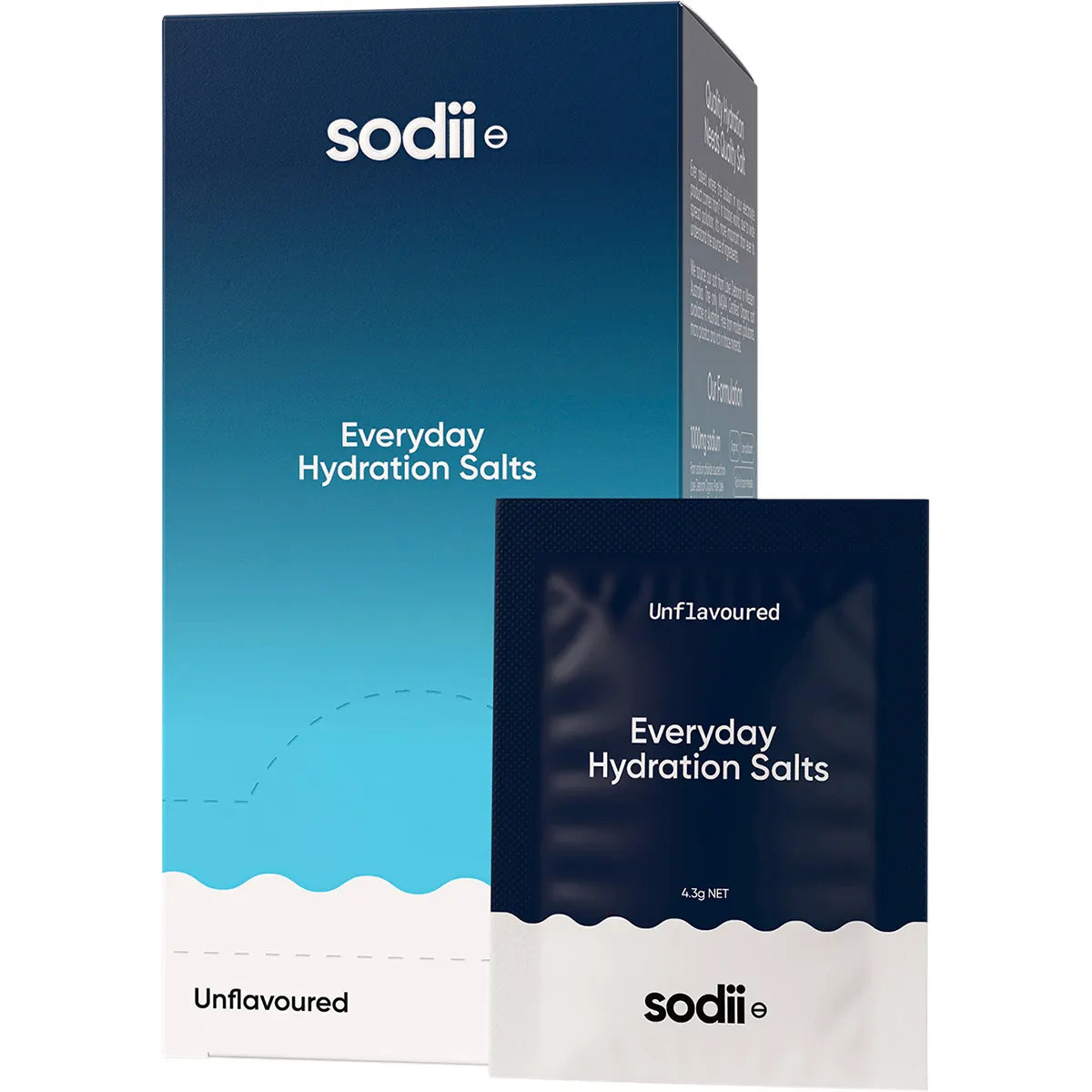 Sodii Everyday Hydration Salts Unflavoured 30pk