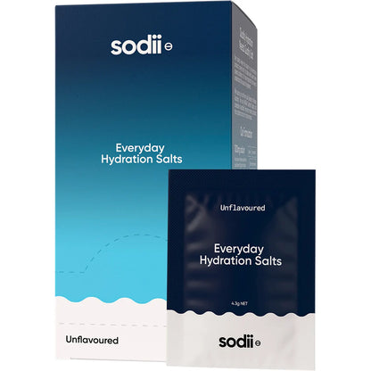 Sodii Everyday Hydration Salts Unflavoured 30pk