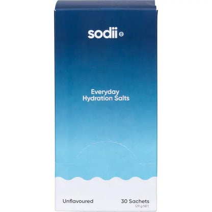 Sodii Everyday Hydration Salts Unflavoured 30pk