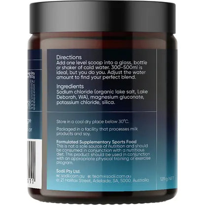 Sodii Everyday Hydration Salts Unflavoured 129g