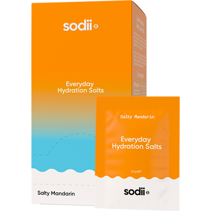Sodii Everyday Hydration Salts – Salty Mandarin Electrolytes