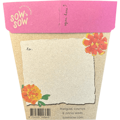 Gift of Seeds Thanks a Bunch