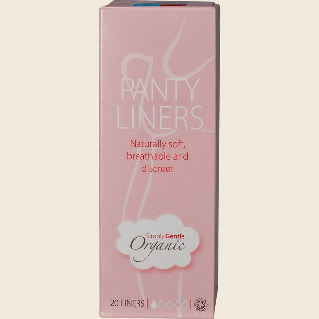 Simply Gentle Organic Panty Liners, box of 20
