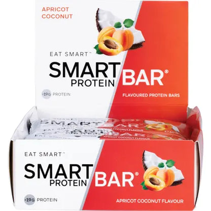 Smart Protein Bar Apricot Coconut Flavour Protein Bar 12x60g