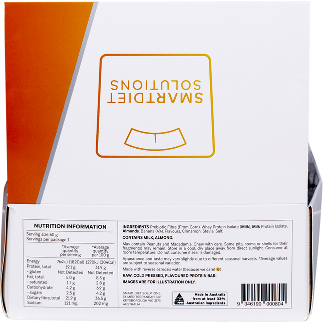 Smart Protein Bar Banana Bread Flavour Protein Bar