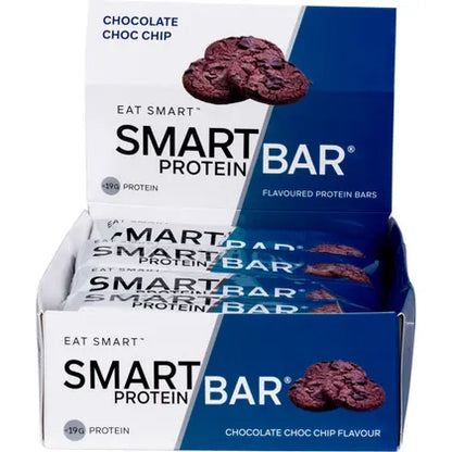 Smart Protein Bar Chocolate Choc Chip Flavour Protein Bar 12x60g