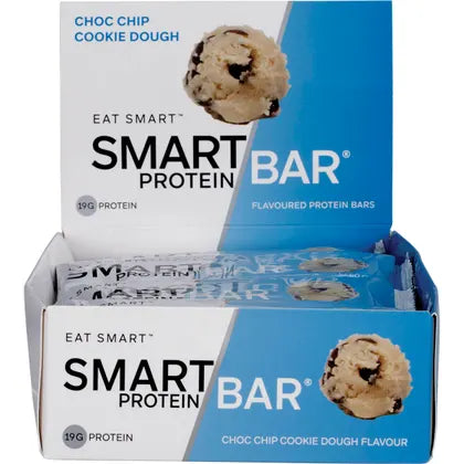 Smart Protein Bar Choc Chip Cookie Dough Flavour Protein Bar 12x60g
