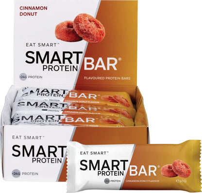 Smart Protein Bar Cinnamon Donut Flavour Protein Bar 12x60g