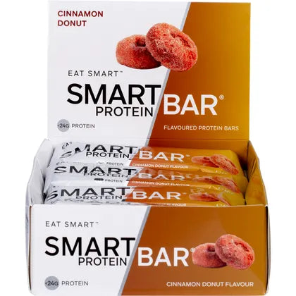 Smart Protein Bar Cinnamon Donut Flavour Protein Bar 12x60g
