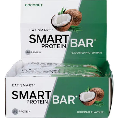 Smart Protein Bar Coconut Flavour Protein Bar 12x60g