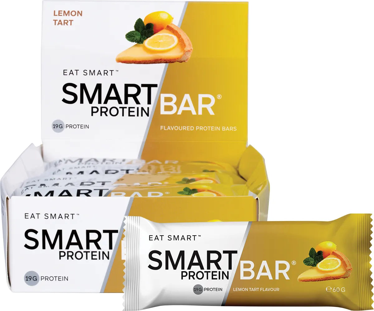 Smart Protein Bar Lemon Tart Flavour Protein Bar 12x60g