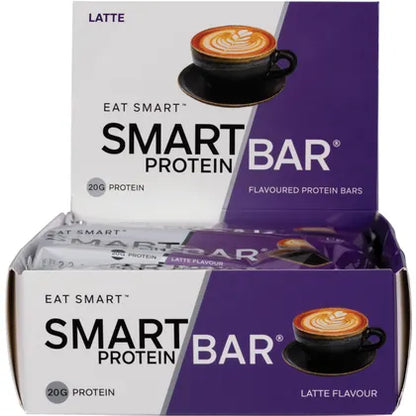 Smart Protein Bar Latte Flavour Protein Bar 12x60g