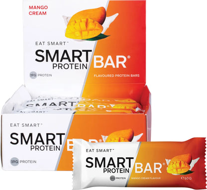 Smart Protein Bar Mango Cream Flavour Protein Bar 12x60g