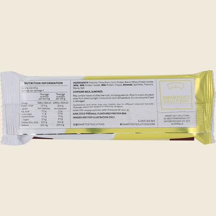Smart Protein Bar Birthday Cake Protein Bar 12x60g