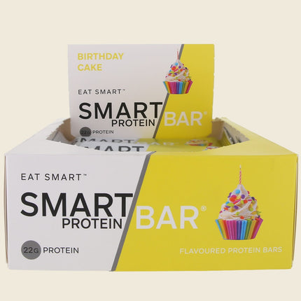 Smart Protein Bar Birthday Cake Protein Bar 12x60g