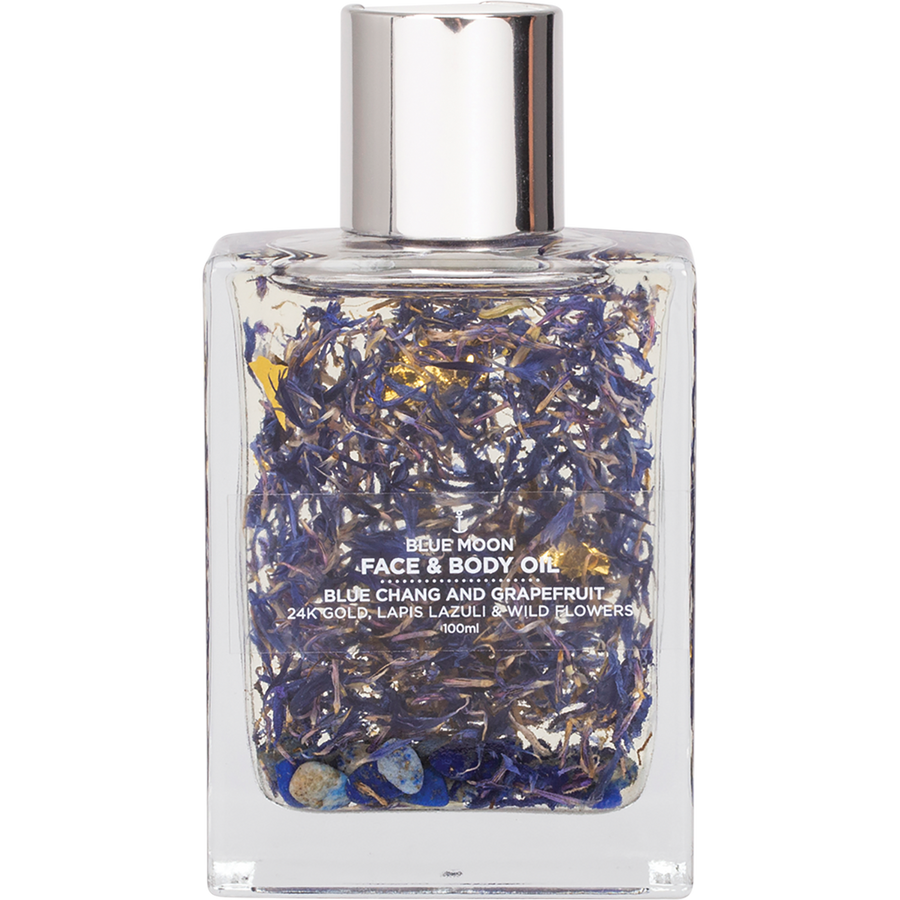 Face & Body Oil 24K Gold Blue Moon Lapis Lazuli