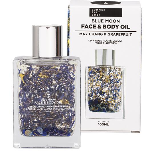 Face & Body Oil 24K Gold Blue Moon Lapis Lazuli