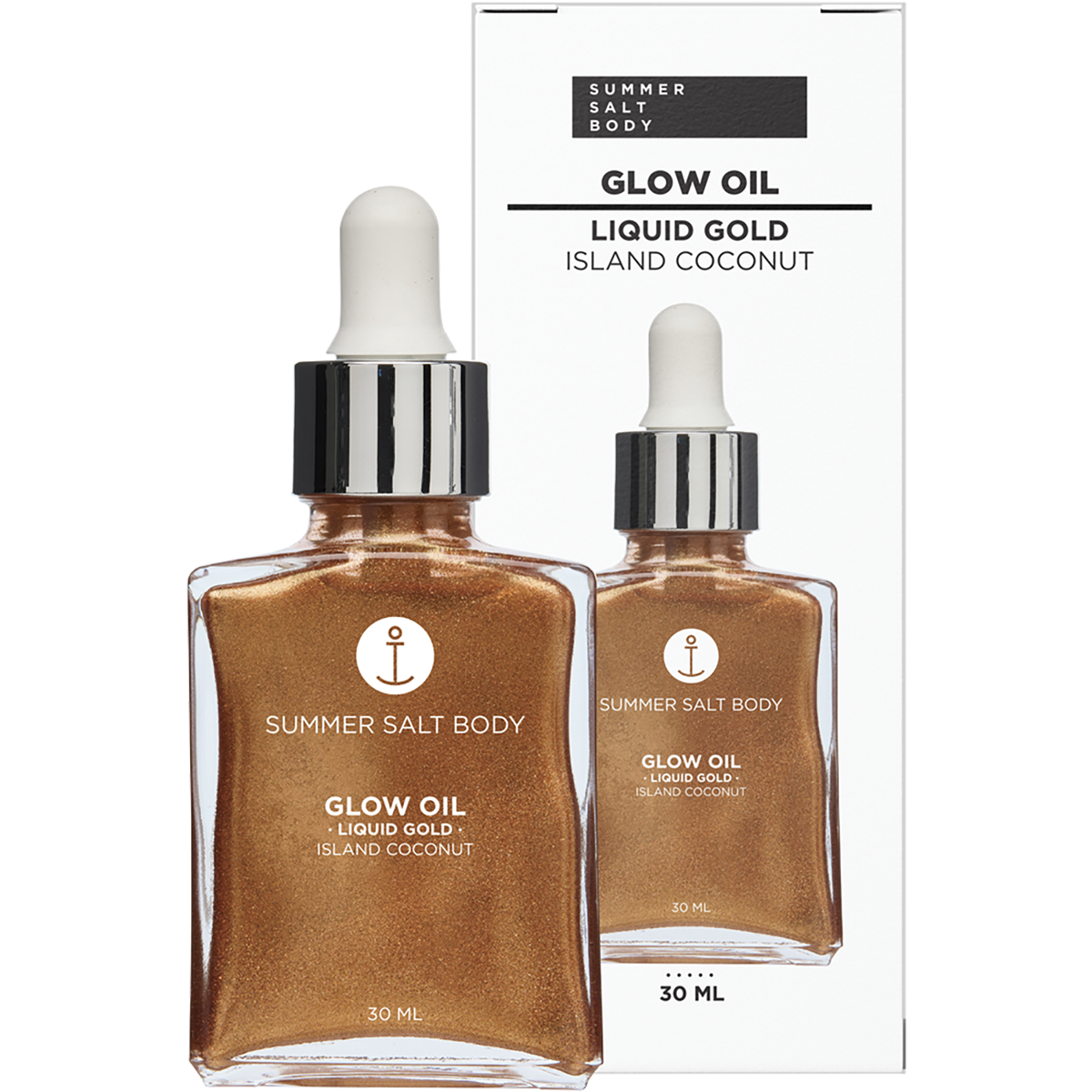 Glow Oil Liquid Gold Island Coconut