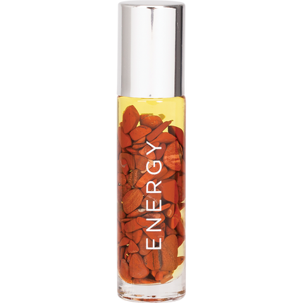Essential Oil Roller 24K Gold Energy Red Jasper