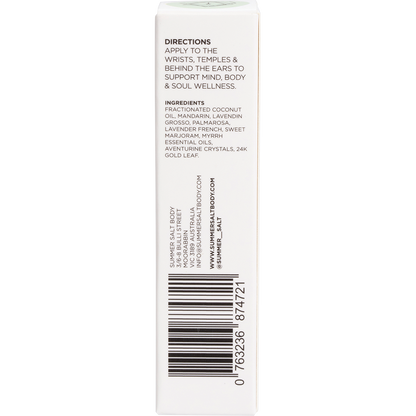 Essential Oil Roller 24K Gold Healing Aventurine