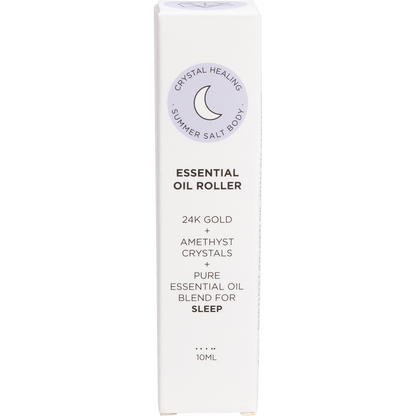 Essential Oil Roller 24K Gold Sleep Amethyst