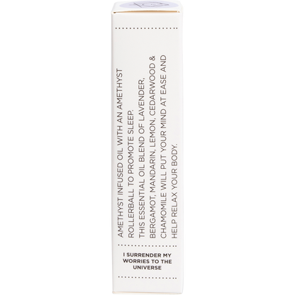 Essential Oil Roller 24K Gold Sleep Amethyst