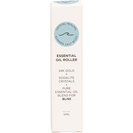 Essential Oil Roller 24K Gold Bliss Sodalite