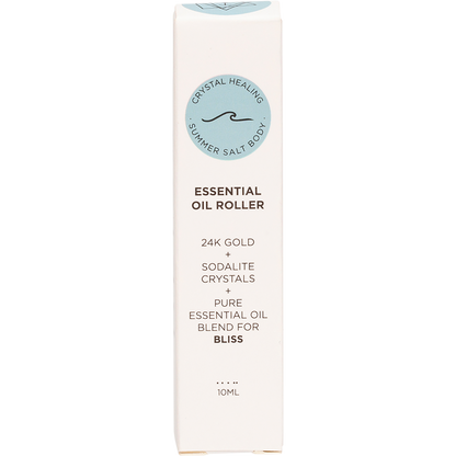 Essential Oil Roller 24K Gold Bliss Sodalite