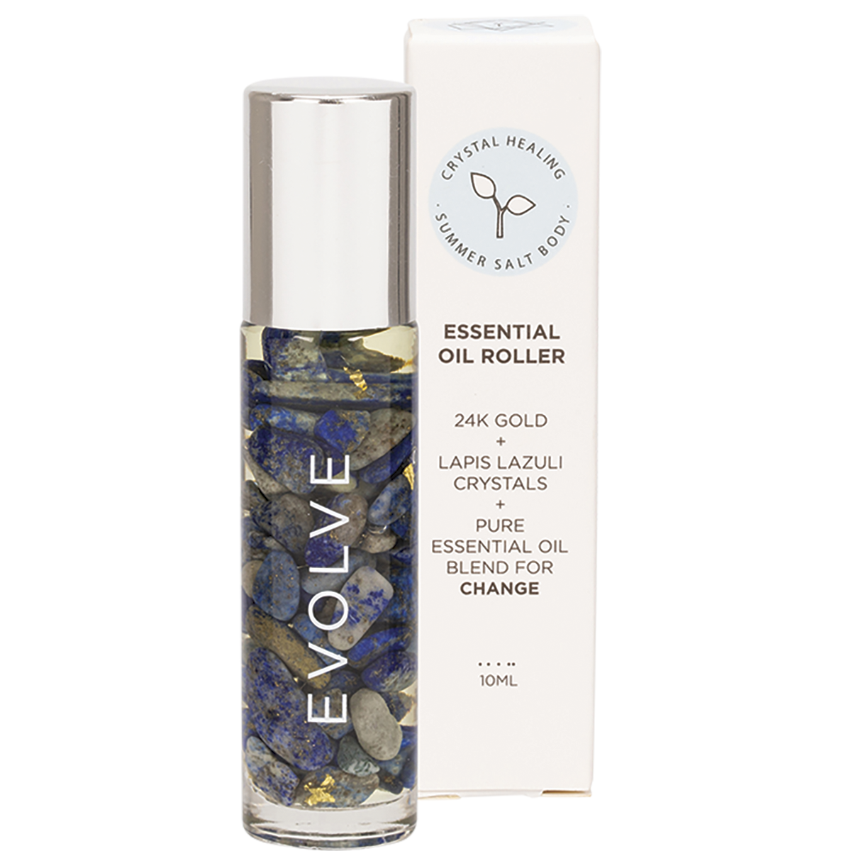 Essential Oil Roller 24K Gold Evolve Lapis Lazuli