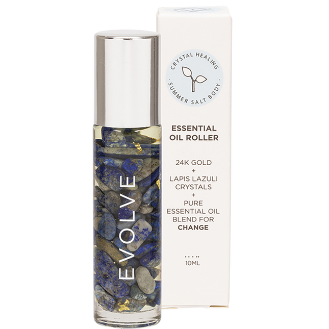 Essential Oil Roller 24K Gold Evolve Lapis Lazuli