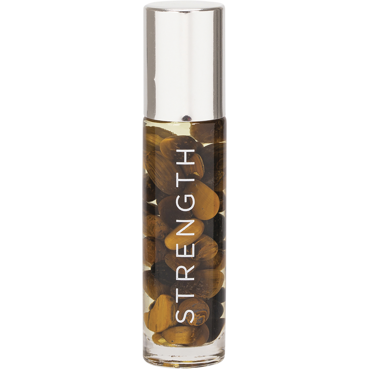 Essential Oil Roller 24K Gold Strength Tiger Eye
