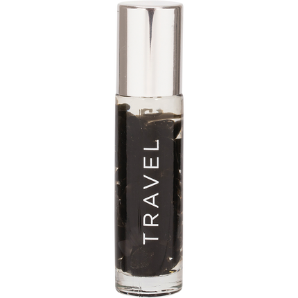 Essential Oil Roller 24K Gold Travel Obsidian
